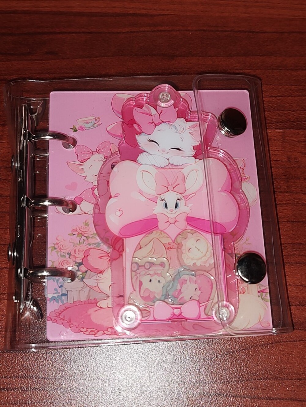 New! A8 Marie Cat Acrylic Shaker Photo Book